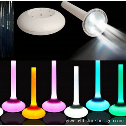 Vase Shape Desk Lamp Color Changing Living Light, LED Night Light
